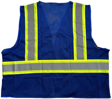 Load image into Gallery viewer, Blue Safety Vest Custom Print Bundle