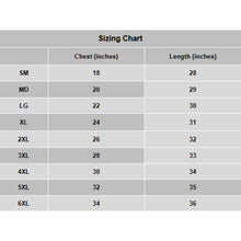 Load image into Gallery viewer, PAC-PC55 Sizing Chart