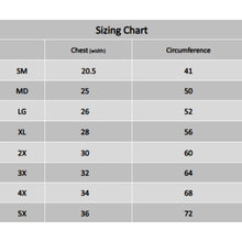 Load image into Gallery viewer, RAD-SV24-3_Sizing_Chart