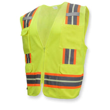 Load image into Gallery viewer, Radians SV6GL – Safety Green ANSI Class 2 Safety Vest | Front Left View