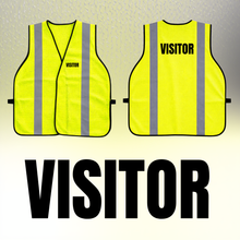 Load image into Gallery viewer, Visitor - Reflective Non-Rated Safety Vest