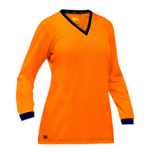 Load image into Gallery viewer, Bisley 310W6118-O - Safety Orange Hi-Viz Women's Shirt | Front View
