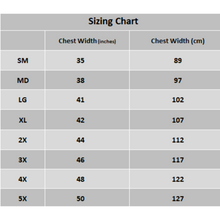 Load image into Gallery viewer, Bisley 312M1118T - Hi-Viz Short Sleeve Shirts | Sizing Chart