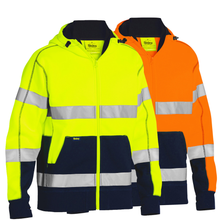 Load image into Gallery viewer, Bisley ANSI 323M6988T Full Zip Hooded Sweatshirt with Sherpa Lining | main View