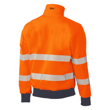 Load image into Gallery viewer, Bisley 333M6979T Safety Orange ANSI Type R Class 3 Soft Shell Jacket | Back View