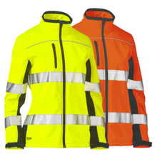 Load image into Gallery viewer, Bisley 333W6059T ANSI Type R Class 2 Women's Contoured Softshell Jacket | Main View