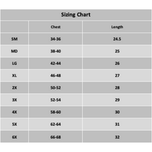 Load image into Gallery viewer, GSS 1016 - Green Safety Vest | Sizing Chart
