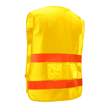 Load image into Gallery viewer, GSS 3117 - Yellow Safety Vest | Back View