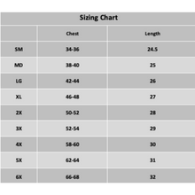 Load image into Gallery viewer, GSS 3141 - Yellow Safety Vest | Sizing Chart