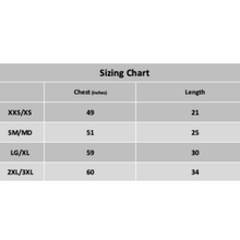 Load image into Gallery viewer, GSS 3143 - Grey Enhanced Visibility Safety Vest | Sizing Chart