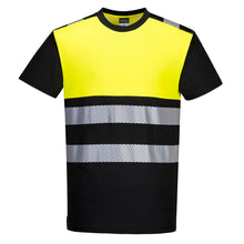 Load image into Gallery viewer, Portwest PW311
Safety Green PW3 High Visibility Shirt | Front View