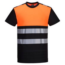 Load image into Gallery viewer, Portwest PW311
Safety Orange PW3 High Visibility Shirt | Front View