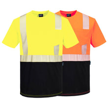 Load image into Gallery viewer, Portwest S196 Hi-Vis Short Sleeve Shirts | Main View