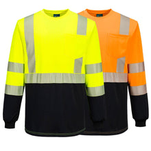 Load image into Gallery viewer, Portwest S197 Hi-Viz Long Sleeve Shirts | Main View