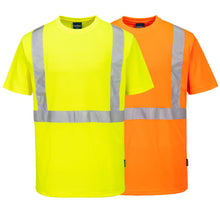 Load image into Gallery viewer, Portwest S198 Hi-Viz Short Sleeve Shirts | Main View