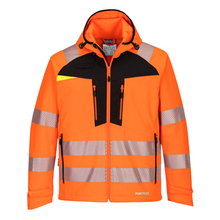 Load image into Gallery viewer, PTW DX475 - Safety Orange High Visibility Jacket | Front View