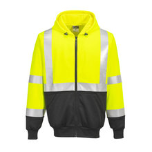 Load image into Gallery viewer, Portwest UB315 Safety Green High Visibility Jackets | Front View