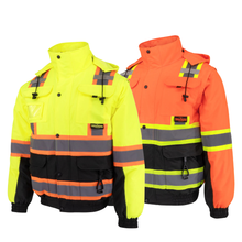 Load image into Gallery viewer, Radians SJ511B Hi-Viz Bomber Jackets | Main View