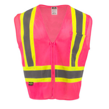 Load image into Gallery viewer, Radians SV22-1 - Pink Safety Vest | Front View