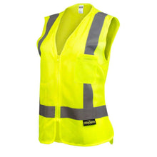 Load image into Gallery viewer, Radians SV2ZWGM – Safety Green Womens Safety Vest | Front Left