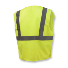 Load image into Gallery viewer, Radians SV4GM - Safety Green Breakaway Safety Vest | Back Right
