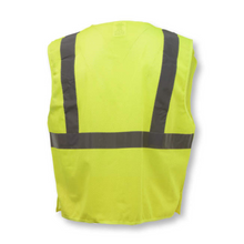 Load image into Gallery viewer, Radians SV4GM - Safety Green Breakaway Safety Vest | Back