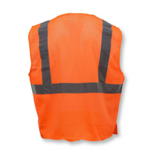 Load image into Gallery viewer, Radians SV4OM - Safety Green Breakaway Safety Vest | Back