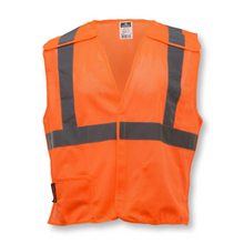 Load image into Gallery viewer, Radians SV4OM - Safety Green Breakaway Safety Vest | Front