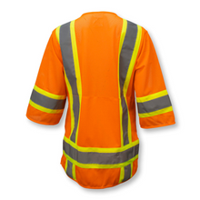 Load image into Gallery viewer, Radians SV63W - Safety Orange Women's Safety Vest | Back View