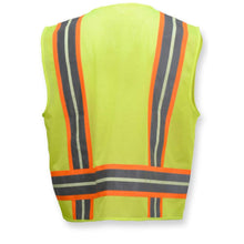 Load image into Gallery viewer, Radians SV6GL – Safety Green ANSI Class 2 Safety Vest | Back View