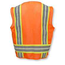 Load image into Gallery viewer, Radians SV6GL – Safety Orange ANSI Class 2 Safety Vest | Back View