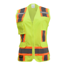 Load image into Gallery viewer, Radians SV6W - Safety Green Women's Safety Vest | Front View