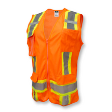 Load image into Gallery viewer, Radians SV6W - Safety Orange Women's Safety Vest | Front Left View
