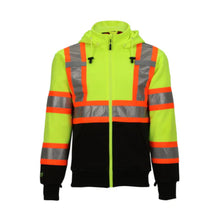 Load image into Gallery viewer, Tingley S78122C - Safety Green High Visibility Jacket | Front View