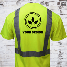 Load image into Gallery viewer, Custom Printed Safety Shirt, 1 Color / 1 Location