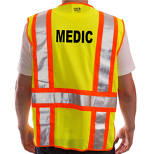 Load image into Gallery viewer, Adjustable Class 2 Safety Vest - MEDIC