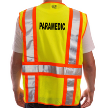 Load image into Gallery viewer, Adjustable Class 2 Safety Vest - PARAMEDIC