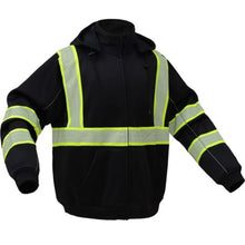 Load image into Gallery viewer, GSS 7513 – Black NON-ANSI Sweatshirt | Front Right View