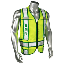 Load image into Gallery viewer, Radians LHV-207-3G-EMS - Green Trim EMS Safety Vest | Front View