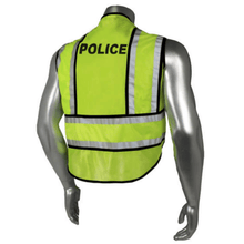 Load image into Gallery viewer, Radians LHV-207-SPT-SHF - Black Trim SHERIFF Safety Vest | Back View
