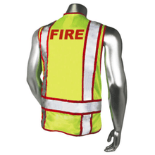 Load image into Gallery viewer, Radians LHV-207-3G-FIR - Red Trim Fire Safety Vest | Back View