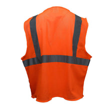 Load image into Gallery viewer, Radians SVE1-2ZOM - Safety Orange ANSI Class 2 Safety Vest | Back View