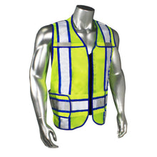 Load image into Gallery viewer, Radians LHV-3G-BCS – Blue Trim Breakaway Safety Vest | Front Right View