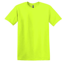 Load image into Gallery viewer, Gildan 5000 – Safety Green Hi-Viz Short Sleeve Shirt | Front View