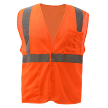 Load image into Gallery viewer, GSS 1004 - Safety Orange ANSI Class 2 Safety Vests | Front View