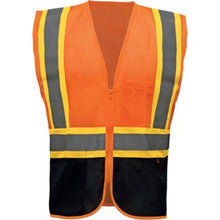 Load image into Gallery viewer, GSS 1106 – Safety Orange ANSI Class 2 Safety Vest | Front View