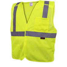 Load image into Gallery viewer, GSS 1801 – Safety Green Breakaway Safety Vest | Front Left View