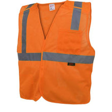 Load image into Gallery viewer, GSS 1802 – Safety Orange Breakaway Safety Vest | Front Left View