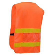 Load image into Gallery viewer, GSS 3112 - Safety Orange Multi-Use Utility Vest | Back Left View