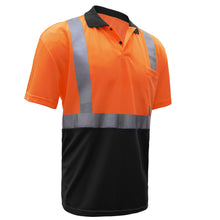 Load image into Gallery viewer, GSS 5004 - Safety Orange Hi-Viz Polo Shirt | Front Right View